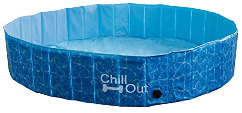 ALL FOR PAWS Piscina Plegable Chill out, Talla L, 160 x 30 cm