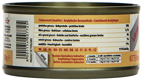 Almo Nature Legend Gato Forro Kitten Gallina 24 X 70 g