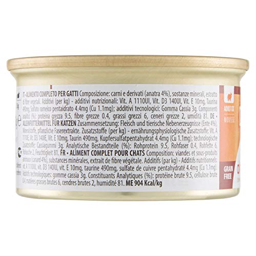 Almo Nature Tradition - Comida húmeda para Gatos Adultos almo Nature Daily Mousse Pato 85 gr