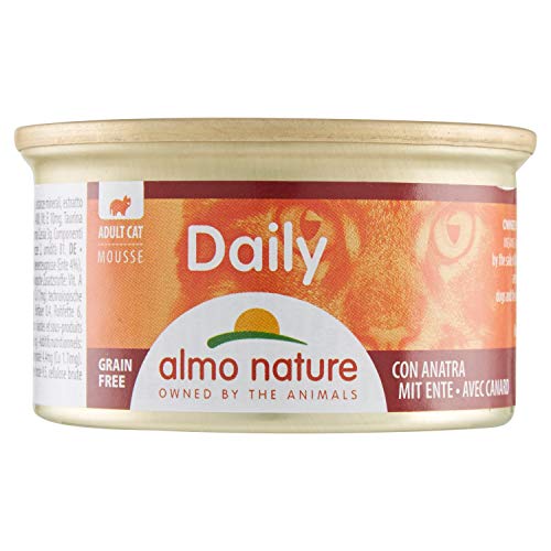 Almo Nature Tradition - Comida húmeda para Gatos Adultos almo Nature Daily Mousse Pato 85 gr