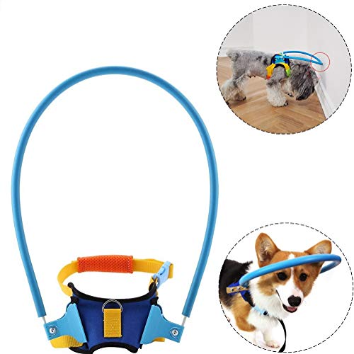 Anillo para mascotas Ciegos Anticolisión Cataratas Circulo protector de animales Guía Arnés para perros para medianos pequeños Discapacitados visuales Cachorro de perro Caminar al aire libre(XS)