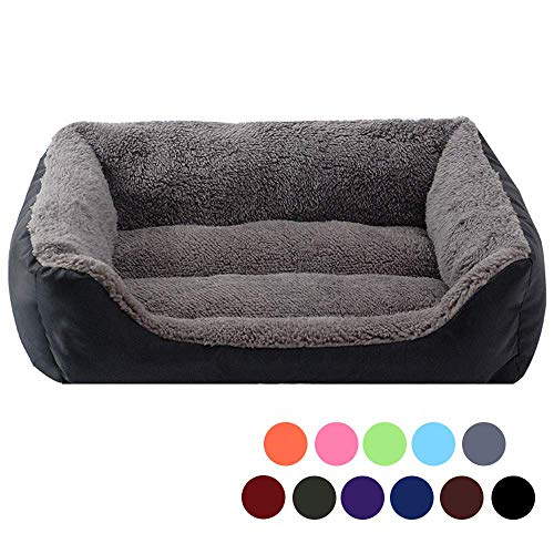 Anjing - Cama Impermeable para Perro o Gato, Suave, Lavable, con Base Antideslizante Resistente al Agua