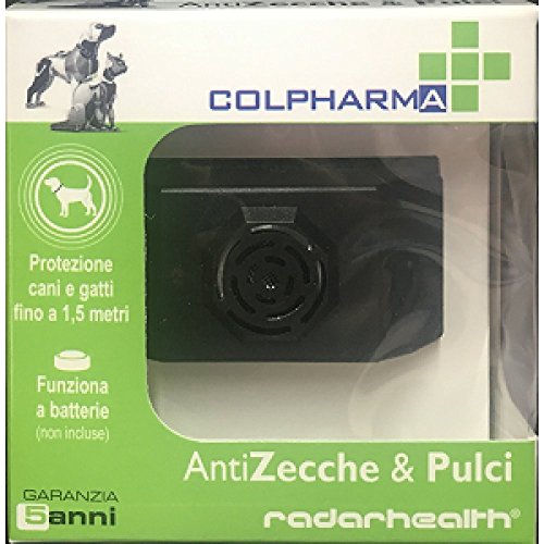 ANTIZECCHE ANTIPULGAS PARA PERROS Y GATOS CON ULTRASONIDOS COLPHARMA