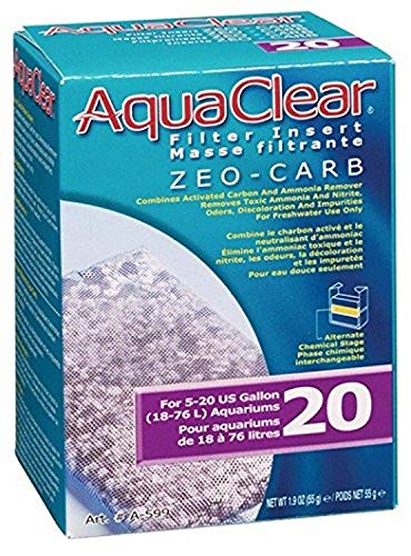 AquaClear Carga Filtrante 20, Mini Zeo-Carb