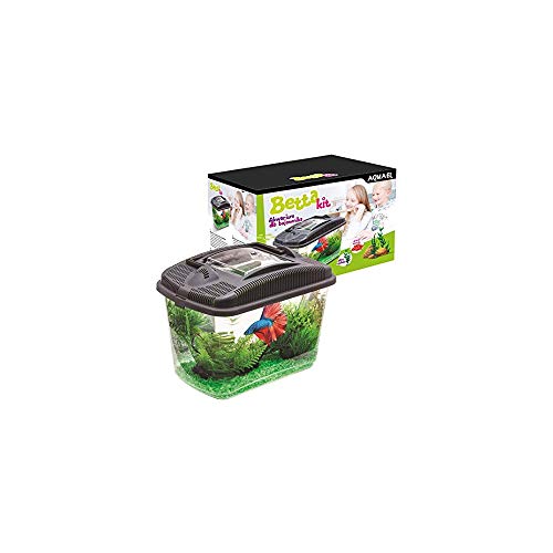 Aquael Betta Kit Acuario para Lucha Peces o Camarones Incluye Protectora