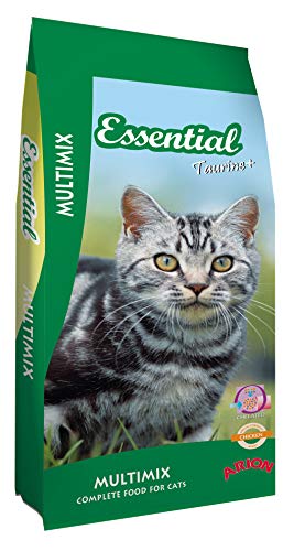 Arion Pienso Gatos Multimix Envase de 3 Kg. Alimento Completo equilibrado para la Salud y Belleza de su Gato.