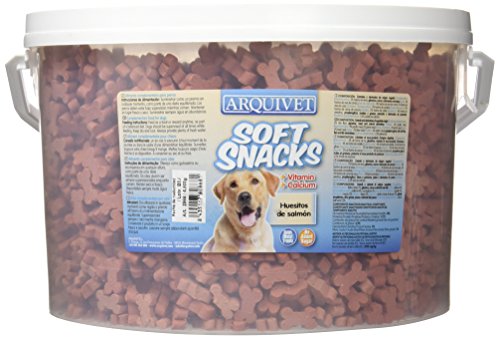 Arquivet Soft Snacks huesitos salmón 4800 grs - 5122 gr