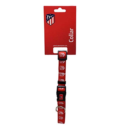 Atletico de Madrid CL-20M-ATL Collar para Perro, Talla M Atético de Madrid