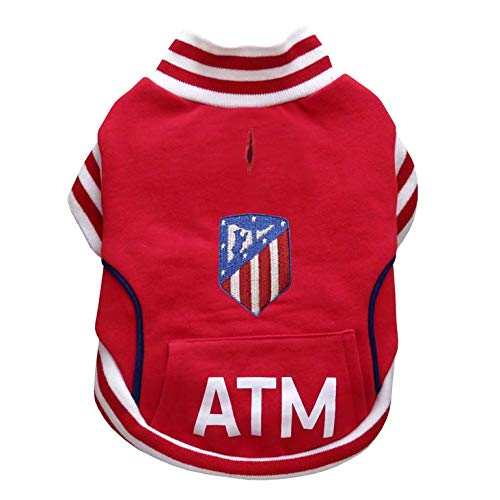 Atletico de Madrid SU-01S-ATL Sudadera para Perro, Talla S