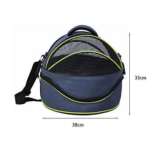 B-1 Bolsa Transportadora para Mascotas, Pet Mochila for el Medio Perros Gatos adecuados Bolso Transpirable Viajes de Aventura Ligero Ajustable de Alquiler de Jaula de Transporte Portable