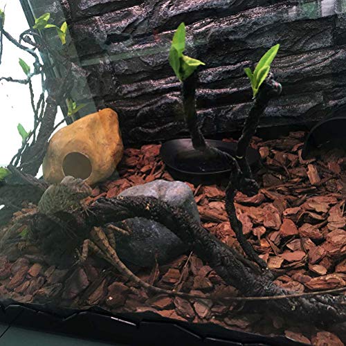 Balacoo vides de Reptil Rama trepadora decoración de hábitat para Mascotas Flexible para Camaleones Serpientes lagartos y Otros Reptiles