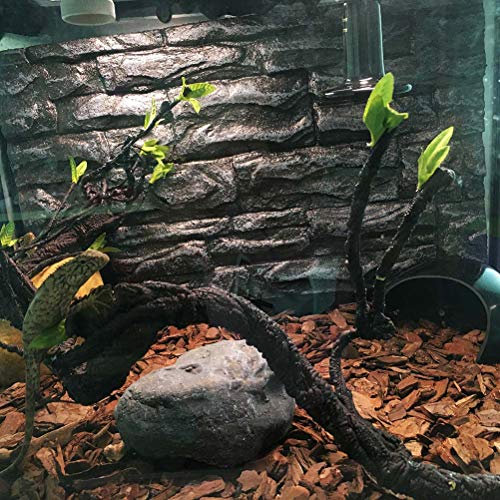 Balacoo vides de Reptil Rama trepadora decoración de hábitat para Mascotas Flexible para Camaleones Serpientes lagartos y Otros Reptiles