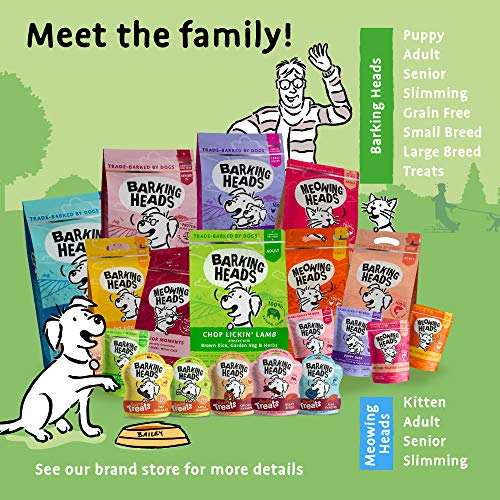 Barking Heads Dry Dog Food - Fish 'n' Delish - 100% Natural Salmon and Trout with Hypoallergenic Ingredients, Grain-Free Recipe, 2 kg