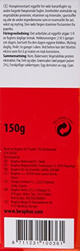 Beaphar - Alimento de Huevo con caroteno para canários y pájaros Tropicales, 150 g