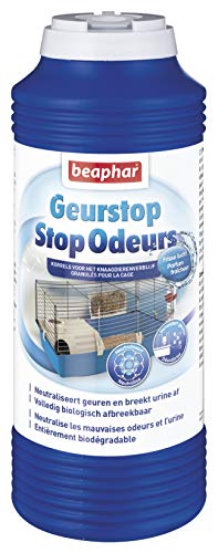 Beaphar Neutralizador de olores, gránulos, para Basura, para roedores, 600 g