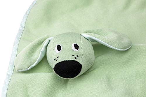 Beeztees 619879 BZ Puppy Dimpie - Manta de Seguridad (31 x 31 cm), Color Verde