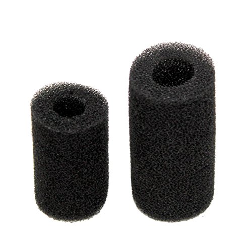 BESTOMZ 6 PCS Fish Tank Prefiltro Esponja Rollo Cartucho de Espuma Filtros de Repuesto para Acuario (22mm)