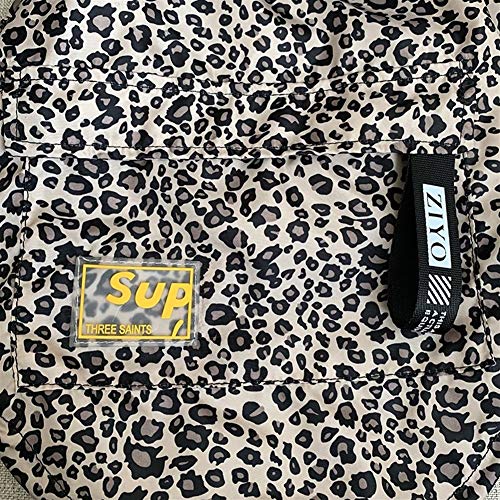 BGDRR Impermeable Ropa for Perros Moda Mascota Perro Impermeable Cachorro Gato Sudadera con Capucha Leopardo Chaqueta pequeña Ropa for Mascotas Suministros for Mascotas Bulldog francés