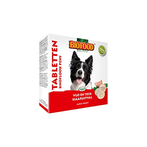 Biofood Friandise Anti-puces a la panse para Perro/Gato 55 Piezas