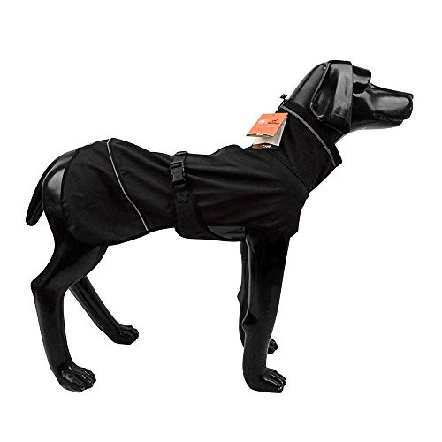 BLACKDOGGY Outdoor Sport Dog - Chaqueta con Cuello Alto Cold Weather Pets Apparel Invierno Caliente Coats Puppy Comfort Vest