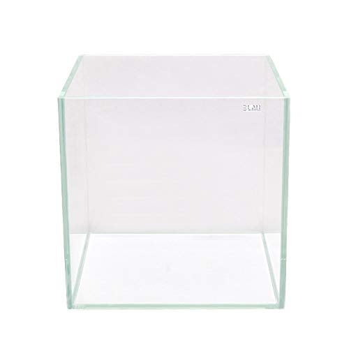 Blau Cubic Aquascaping 64 Liter Cube Weißglas 40x40x40 cm