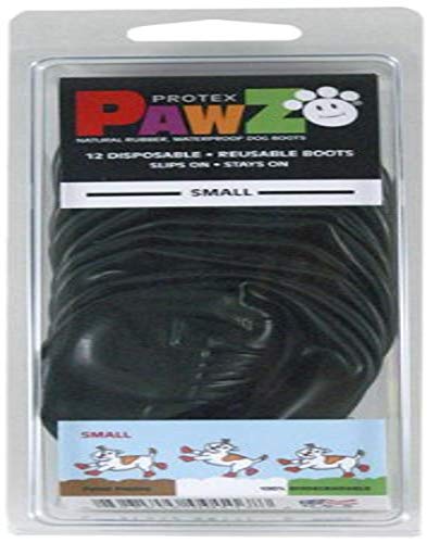 Botas para Perros Protex Protective, Color Negro, Talla Mediana