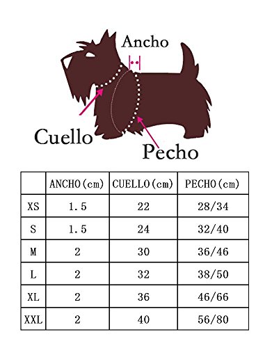 BPS Arnés para Perros Mascotas Callar para Perros Mascotas 6 Tamaños para Elegir para Perro pequeño Mediano y Grande (XS, Rojo) BPS-3862RJ