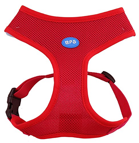 BPS Arnés para Perros Mascotas Callar para Perros Mascotas 6 Tamaños para Elegir para Perro pequeño Mediano y Grande (XS, Rojo) BPS-3862RJ