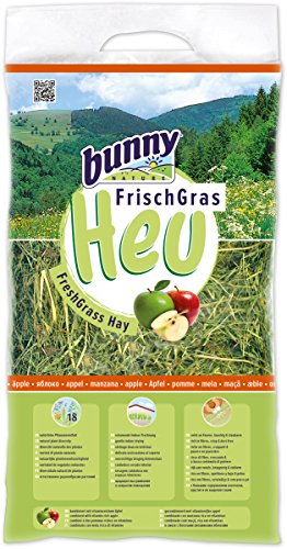 Bunny - Heno Fresco para roedores Adultos Manzana 500 gr