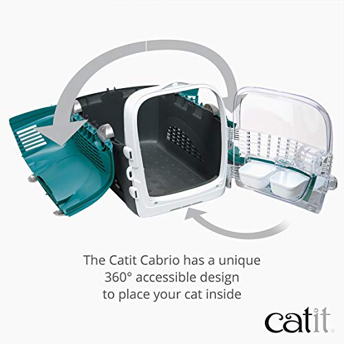 Catit Pet Cabrio Transportín Turquesa