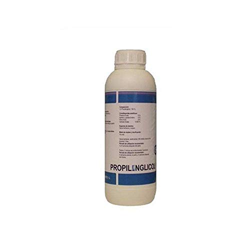 CHEMICAL IBERICA PROPILENGLlCOL USP Pienso Complementario Líquido para Vacas y Ovejas Tratamiento Acetonemia y Convalecencia de Cetosis (1 L)