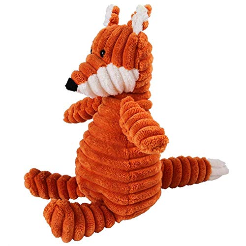 CHSDN 16 Animales Perro Chew Squeak Toys Jirafa Fleece Rope Interative Toy Peluche Cachorro DeerDogs Cat Chew Squeaking Toy