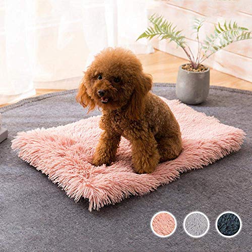 CHSDN Estera de Cama para Perros de Invierno, cojín Suave para Mascotas, casa cálida para Cachorros, Gatos, Manta para Dormir para Perros pequeños y Grandes, Gatos