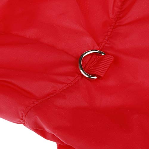 Chubasquero Perros,Moda Para Perros, Tiras Reflectantes, Mono Con Capucha, Impermeable Rojo, Impermeable, Impermeable, Perro, Capa A Prueba De Viento, Chaqueta De Ropa Duradera Para Perros Pequeños,