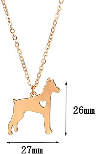 Collar Collar Colgante De Perro Pincsher Raza De Perro Encanto Mascotas Personalizadas Perro Regalo Conmemorativo Nuevo Cachorro Amantes De Los Perros