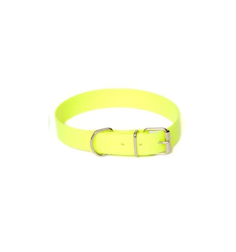 Collar Fluo Biothane rojo Talla SXXX