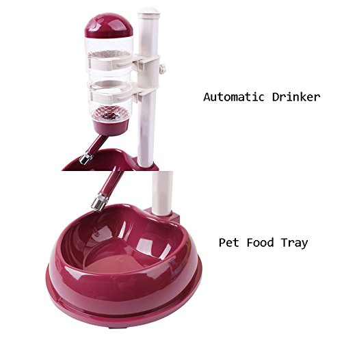 Comederos Tazón de fuente de comida para perros Tazón de fuente de comida para gatos Tazón de comida para gatos Dispensador de agua automático para perros Tazón de fuente para gatos platos para perros