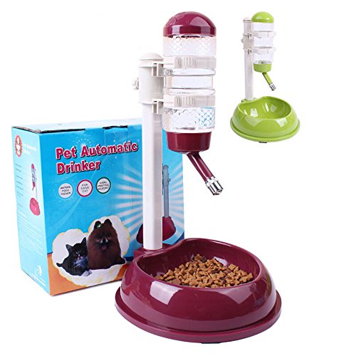 Comederos Tazón de fuente de comida para perros Tazón de fuente de comida para gatos Tazón de comida para gatos Dispensador de agua automático para perros Tazón de fuente para gatos platos para perros