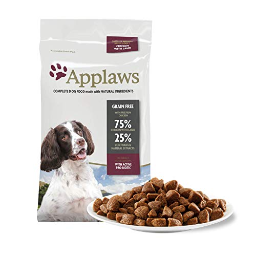 Comida seca de perros de Applaws, pollo, adultos de raza pequeñas y mediana, 2 kg