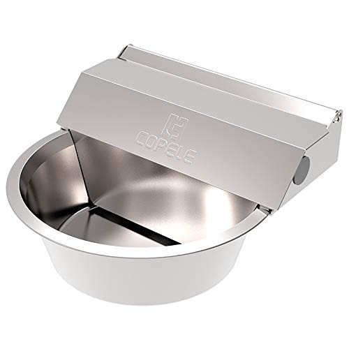 COPELE Bebedero Acero INOX Perros Nivel Constante Cleansy XL