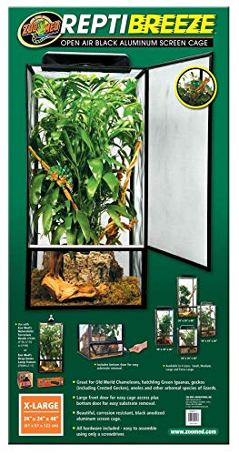 Croci T2016113 Reptibreeze Alum Screencage, 61 x 61 x 122 cm