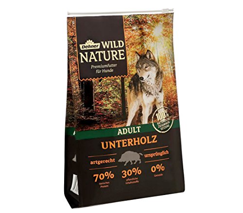 Dehner Wild Nature Perros trockenfutter bajo Madera Adult, jabalí