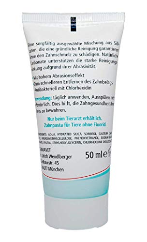 DERMAVET Lavapirox Vet Anti-Plaque - Pasta de dientes antibacteriana