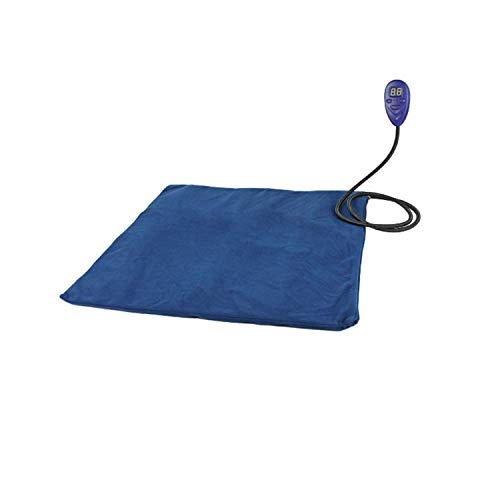 DGHJK Artículos para Mascotas, Almohadilla térmica para Mascotas Manta eléctrica para Suministros para Perros Almohadilla térmica termostática Resistente al Agua, 50 * 50 cm