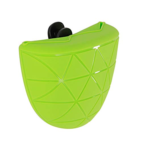 Dibea Bolsa de Comida de Silicona para Perros Bolsa de Entrenamiento Bolsa de golosina Verde