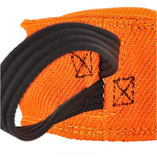 Dingo Gear Berta Nylon Mordedura para el Entrenamiento de Perros K9 Perros Deportes IGP Play Tug of War S00094 Naranja, 0,17 kg