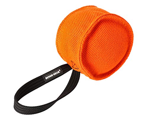 Dingo Gear Berta Nylon Mordedura para el Entrenamiento de Perros K9 Perros Deportes IGP Play Tug of War S00094 Naranja, 0,17 kg