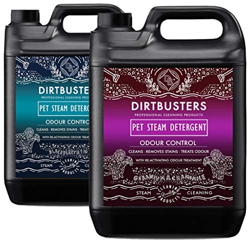 Dirtbusters - Mopa de vapor para mascotas (2 x 5 L)