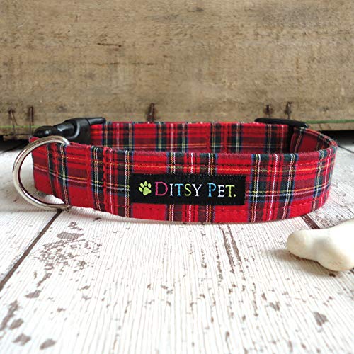 Ditsy Pet Highland Tartan Collar de Perro