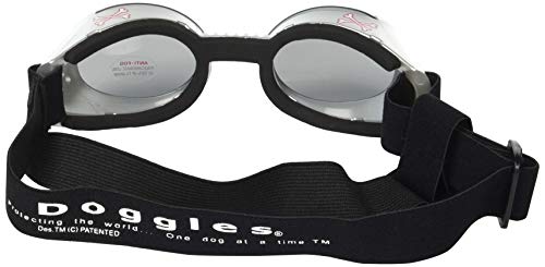 Doggles ILS Dog Goggles Sunglasses Skull/Smoke Large